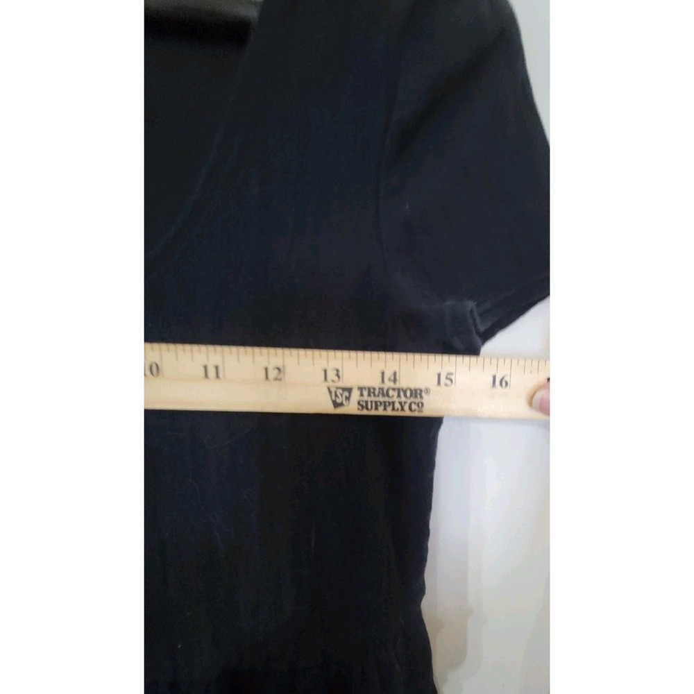 Anthropologie Maeve Gillian Tiered Maxi Dress Small Black Boho Whimsigoth Witchy - Picture 5 of 12